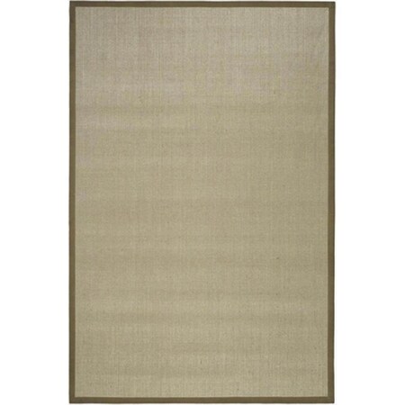 Safavieh 2 ft. 6 in. x 6 ft. Runner Casual Taupe and Light Brown Natural Fiber Rug NF441F-26